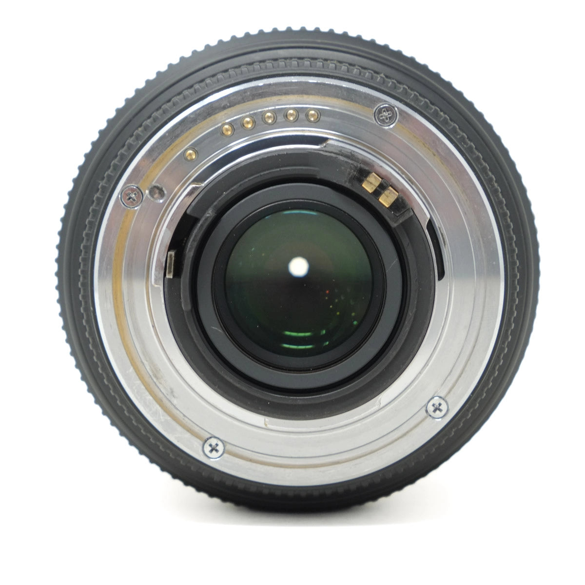 Camera lens on a white background