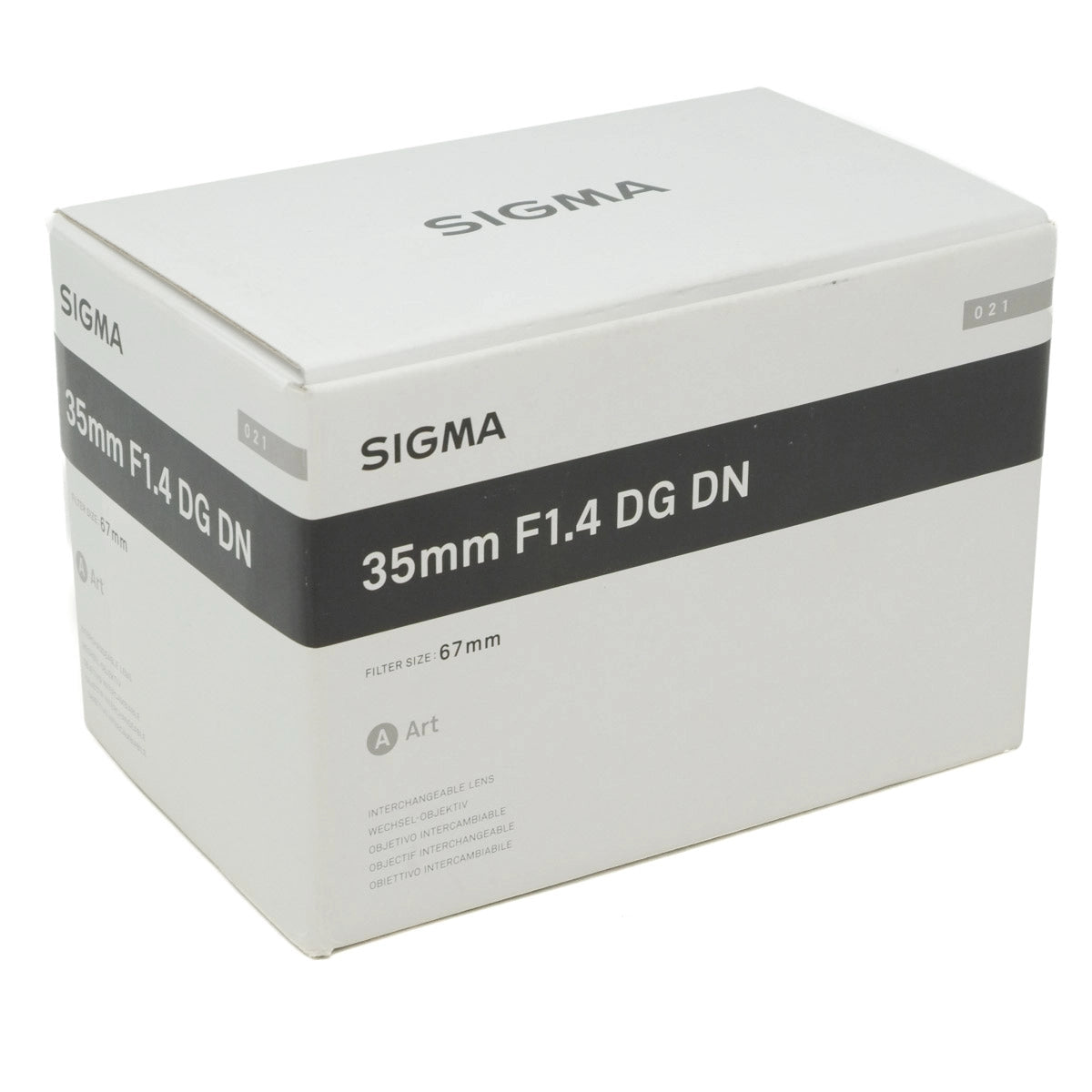 Used Sigma 35mm F1.4 DG DN ART lens for Sony E - original box