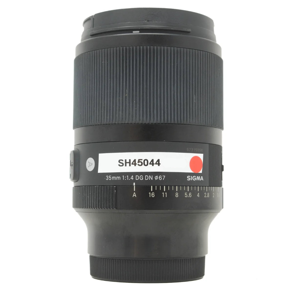 Used Sigma 35mm f1.4 DG DN Art Lens for Sony E - front angle