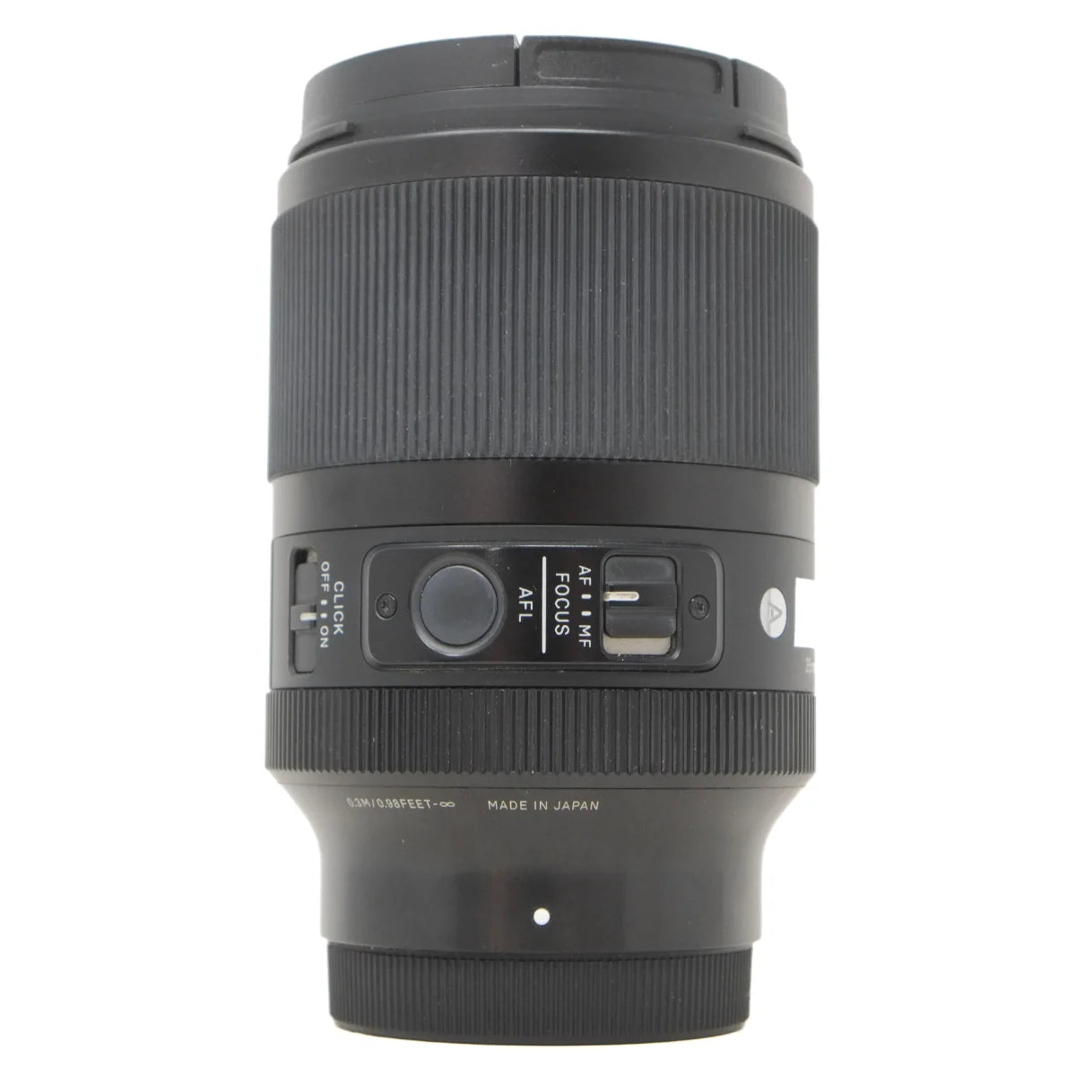 Used Sigma 35mm f1.4 DG DN Art Lens for Sony E - side angle