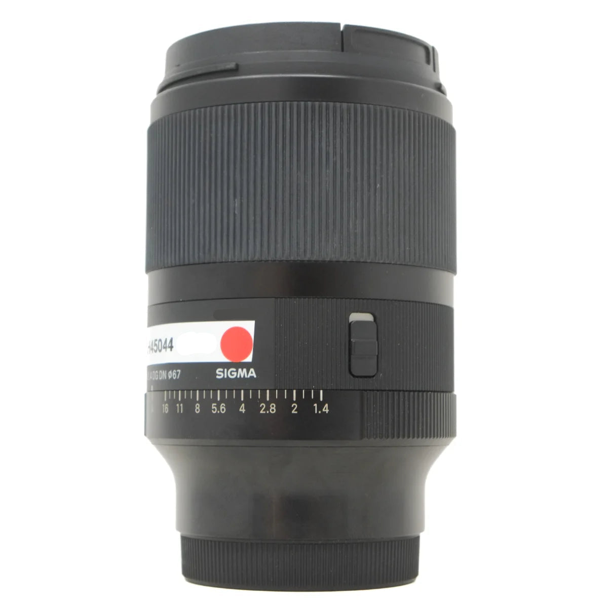 Used Sigma 35mm f1.4 DG DN Art Lens for Sony E - side angle