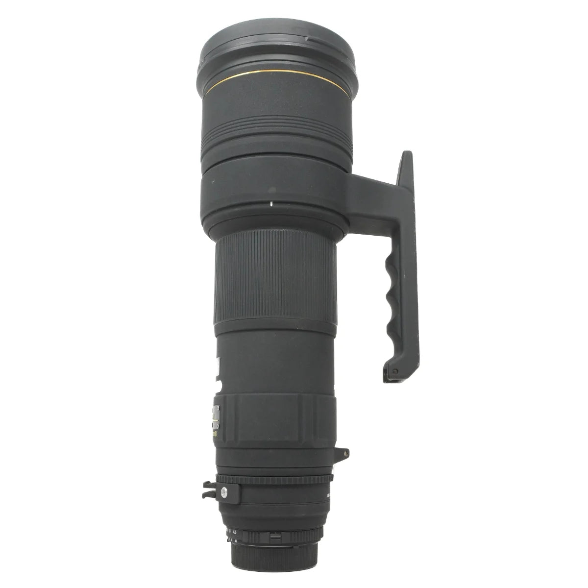 Used Sigma 500mm F4.5 APO EX DG HSM Lens in Nikon F Mount - side angle