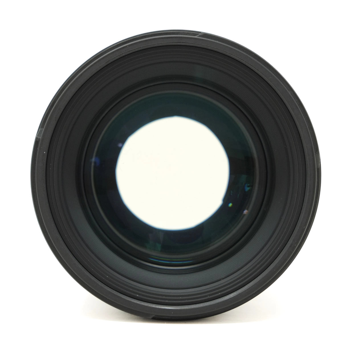 Camera lens on a white background
