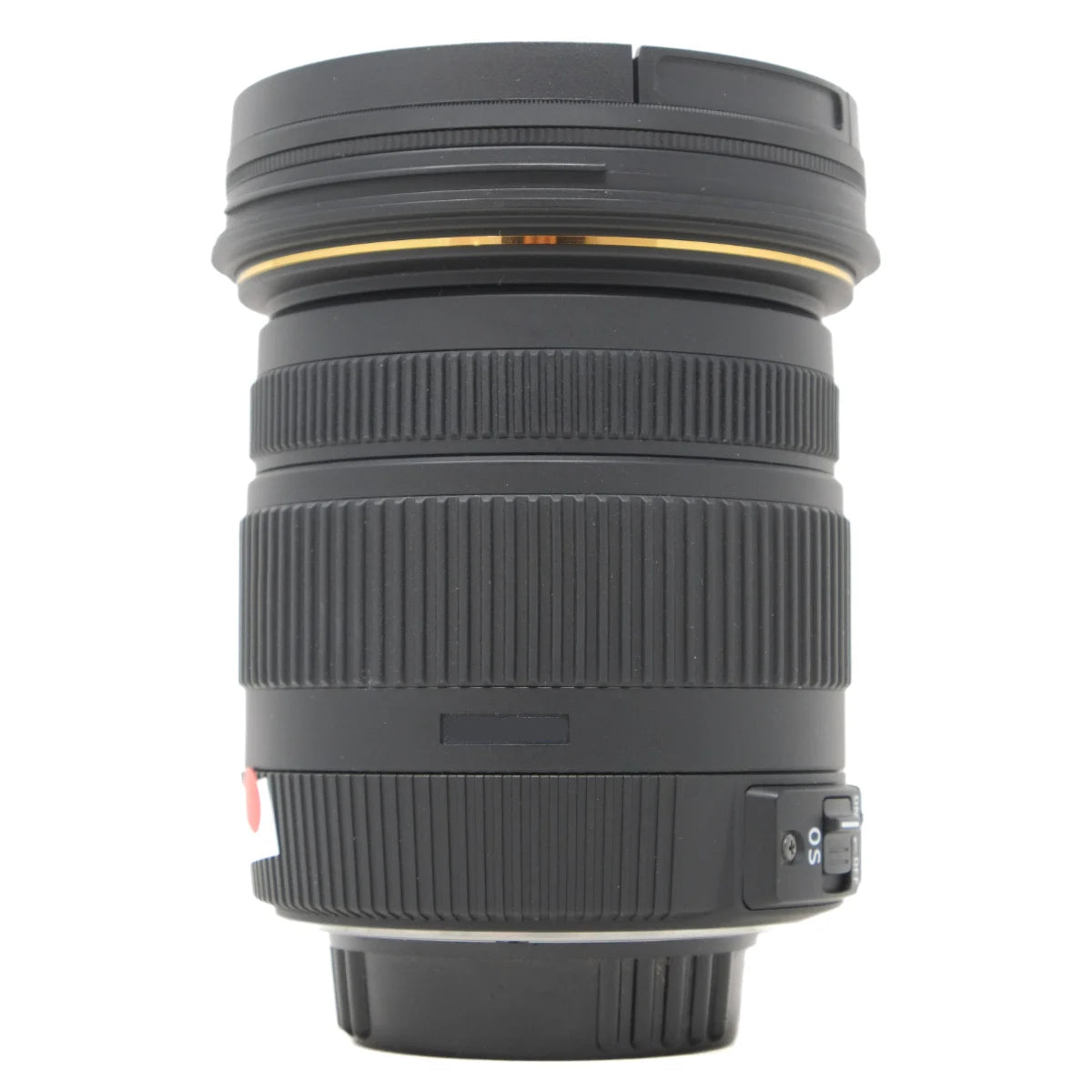 Used Sigma DC 17-50mm F2.8EX HSM OS Lens in Nikon F Mount - side angle