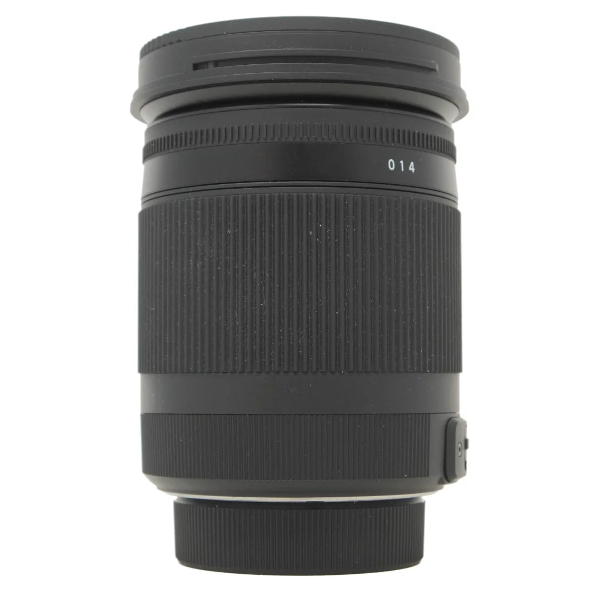 Used Sigma DC 18-300mm F3.5-6.3 DC Lens in Nikon F mount - side angle