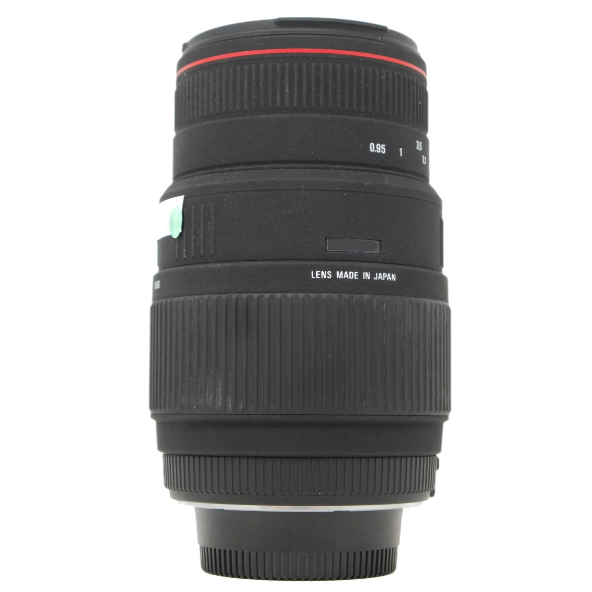Used Sigma DG 70-300mm F4-5.6 APO DG HSM lens in Nikon F mount - side angle
