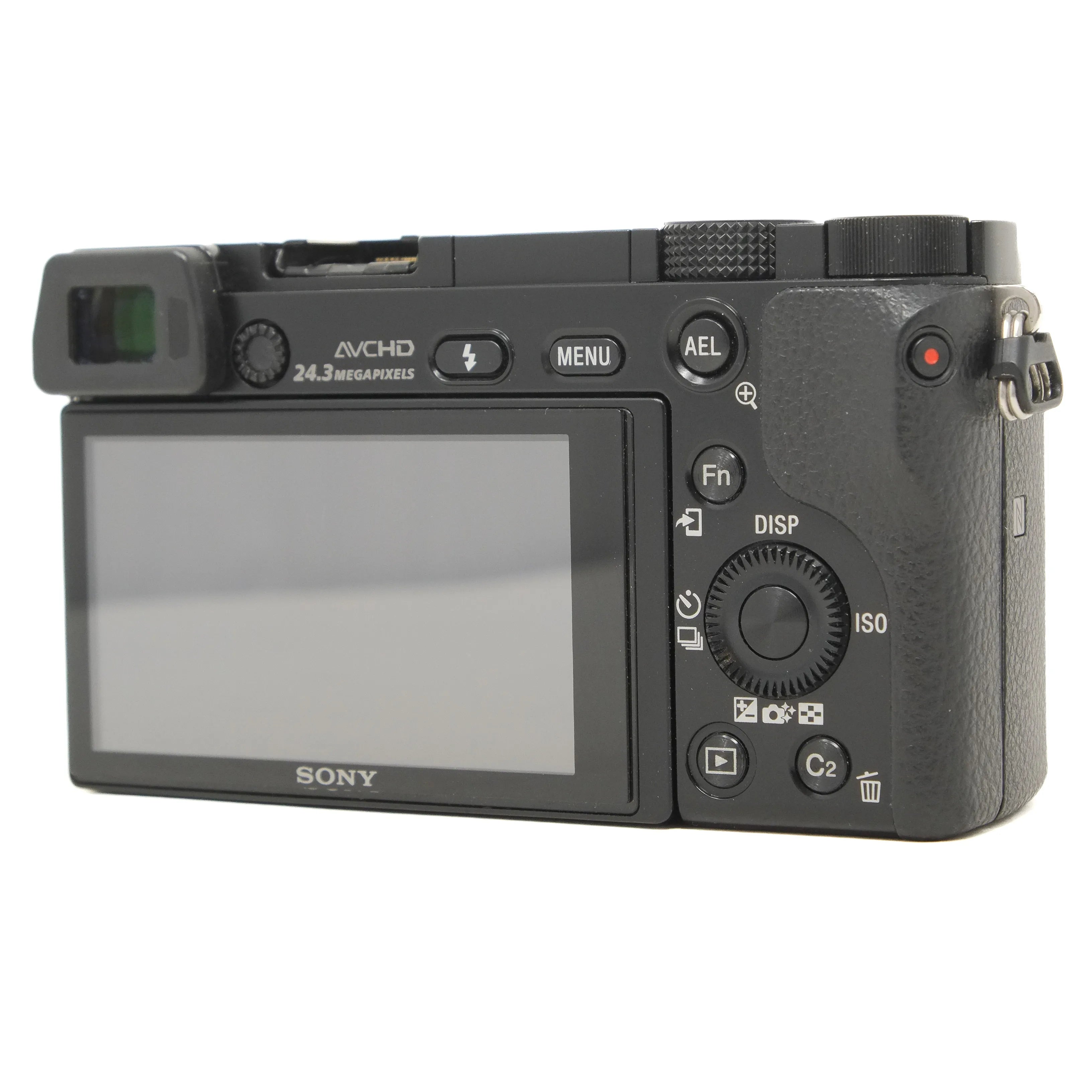 Used Sony A6000 Mirrorless Camera - back angle