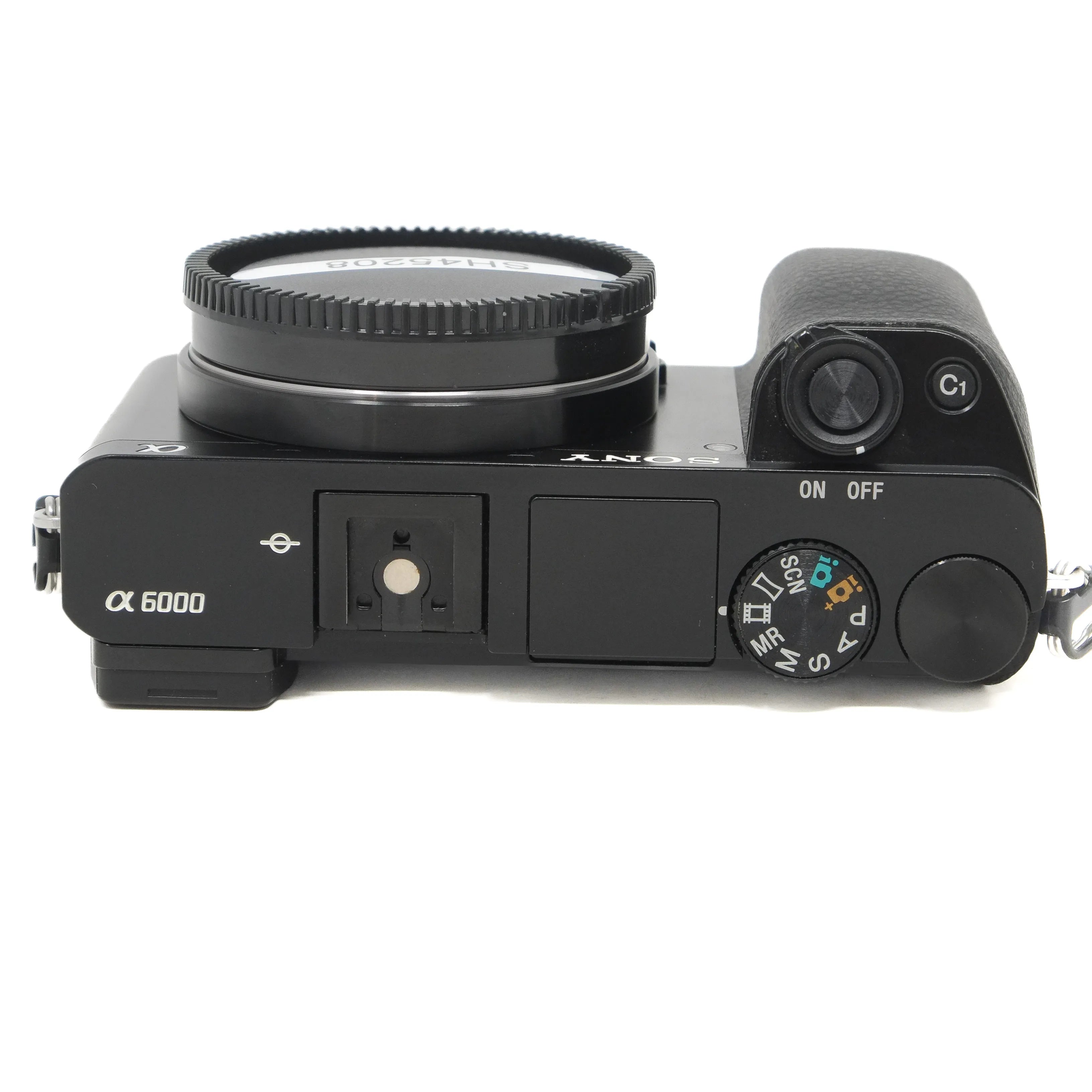 Used Sony A6000 Mirrorless Camera - top angle
