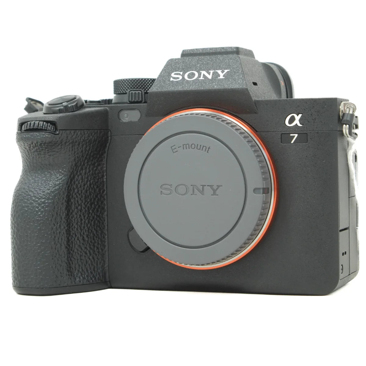 Used Sony A7 MKIV Mirrorless camera body - front angle