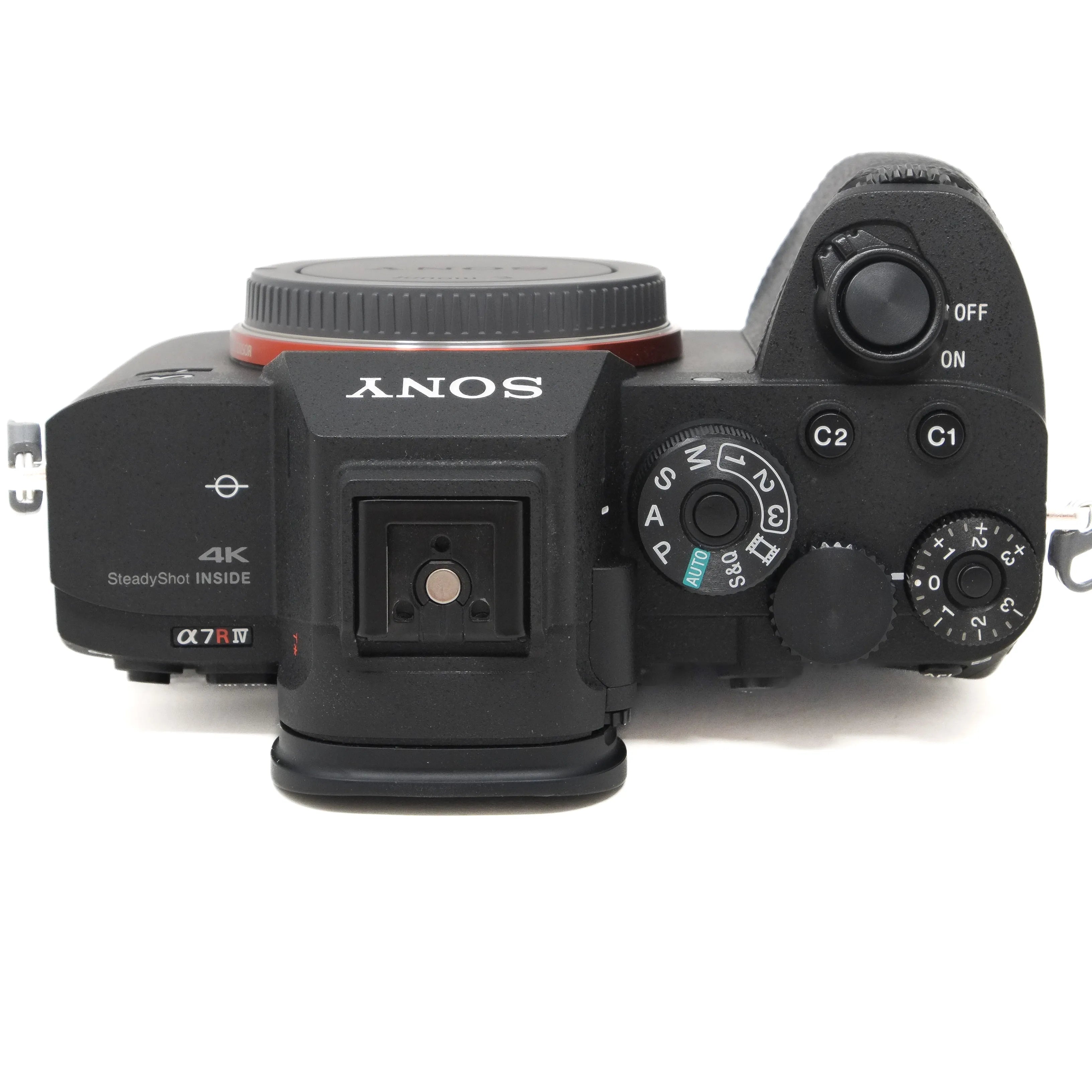 Sony camera on a white background