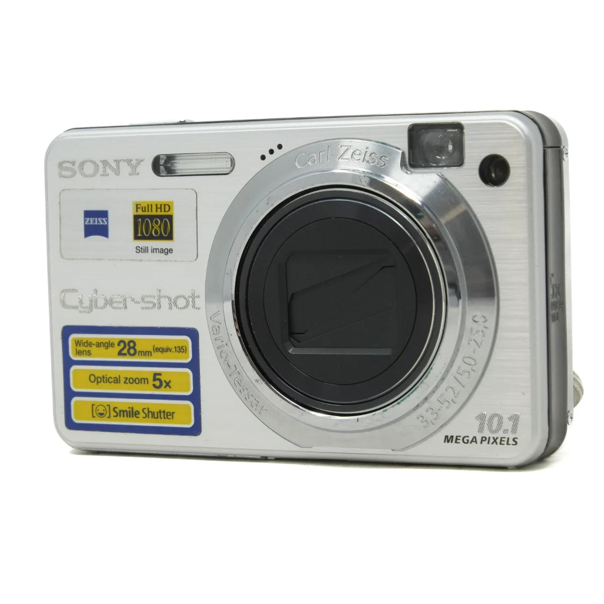 Used Sony Cybershot DSC-W170 Digital camera - front angle