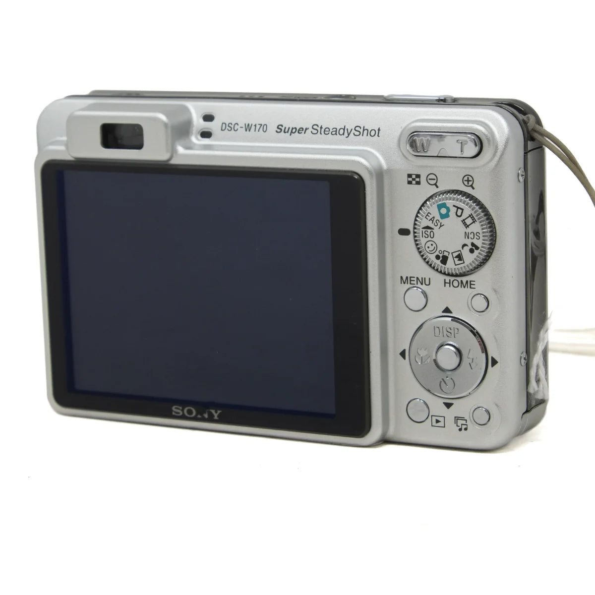 Used Sony Cybershot DSC-W170 Digital camera - back angle