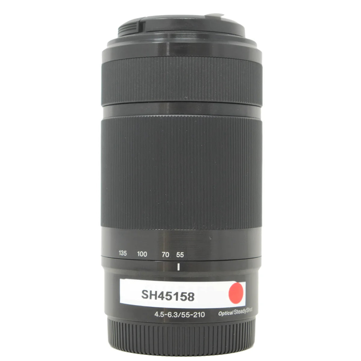 Used Sony E 55-210mm F4.5-6.3 OSS Lens - front angle