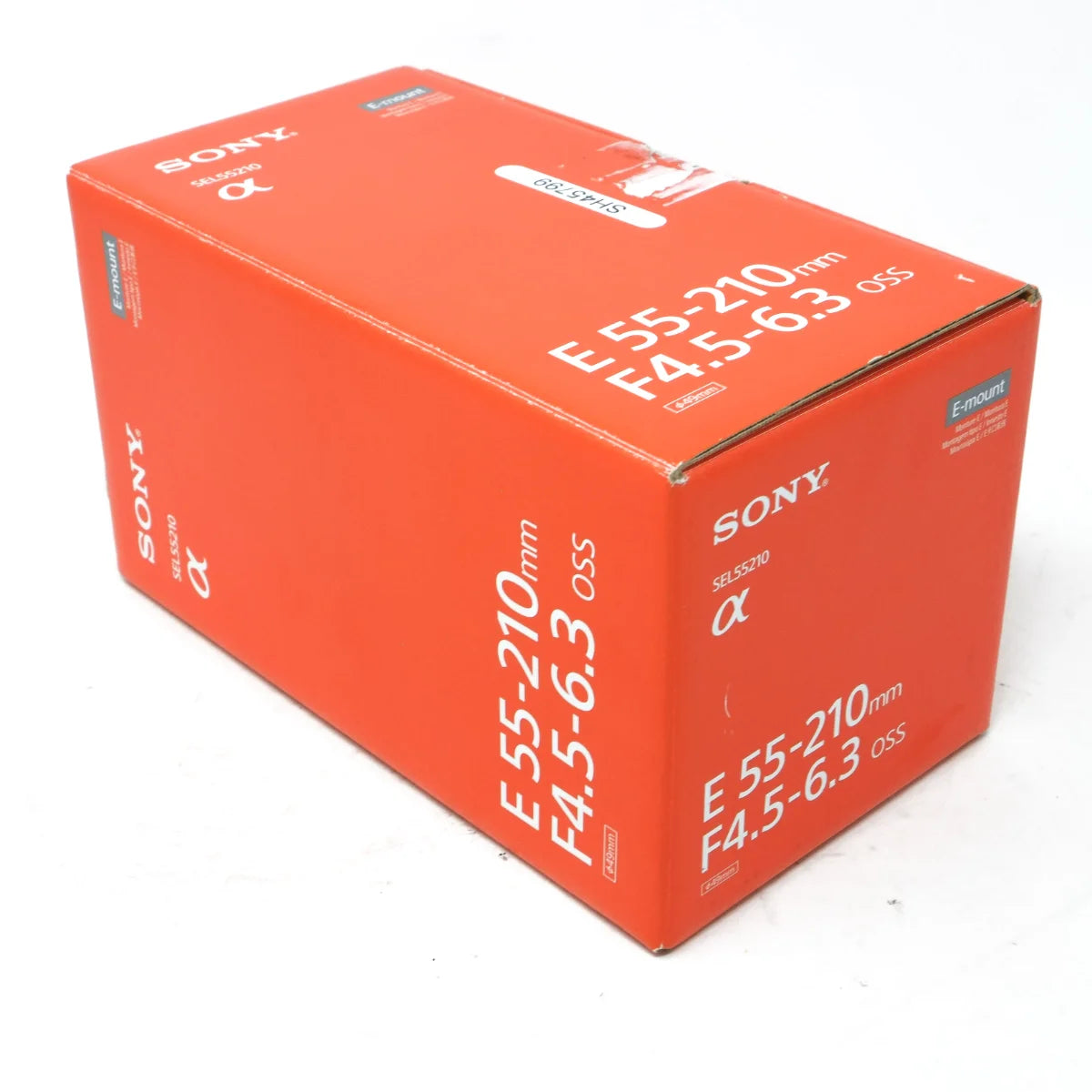 Used Sony E 55-210mm F4.5-6.3 OSS Lens - original box
