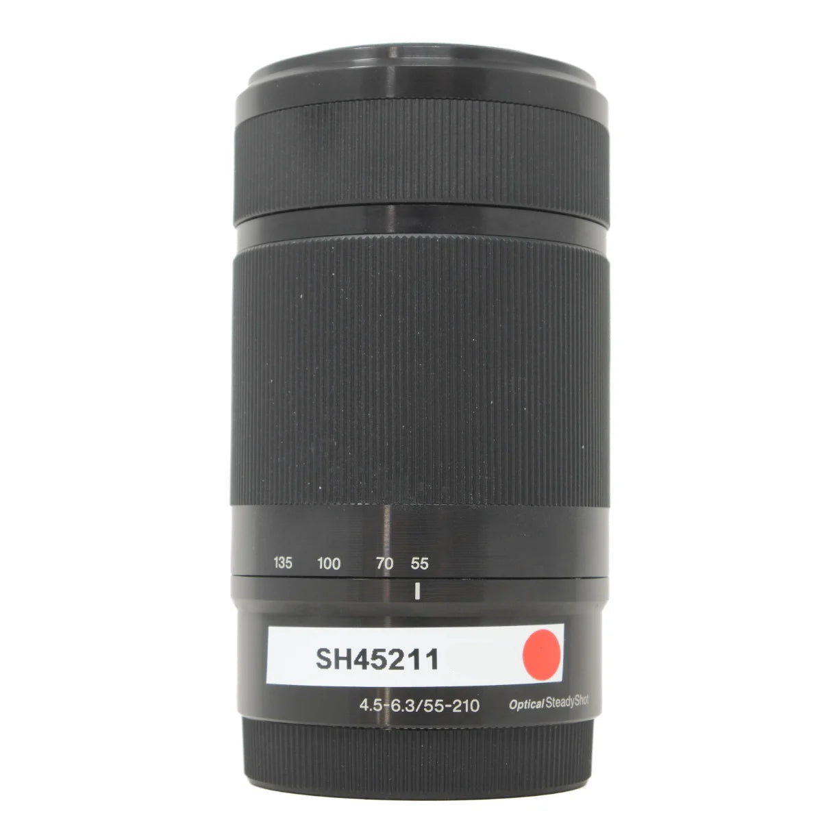 Used Sony E 55-210mm f4.5-6.3 OSS Lens - front angle