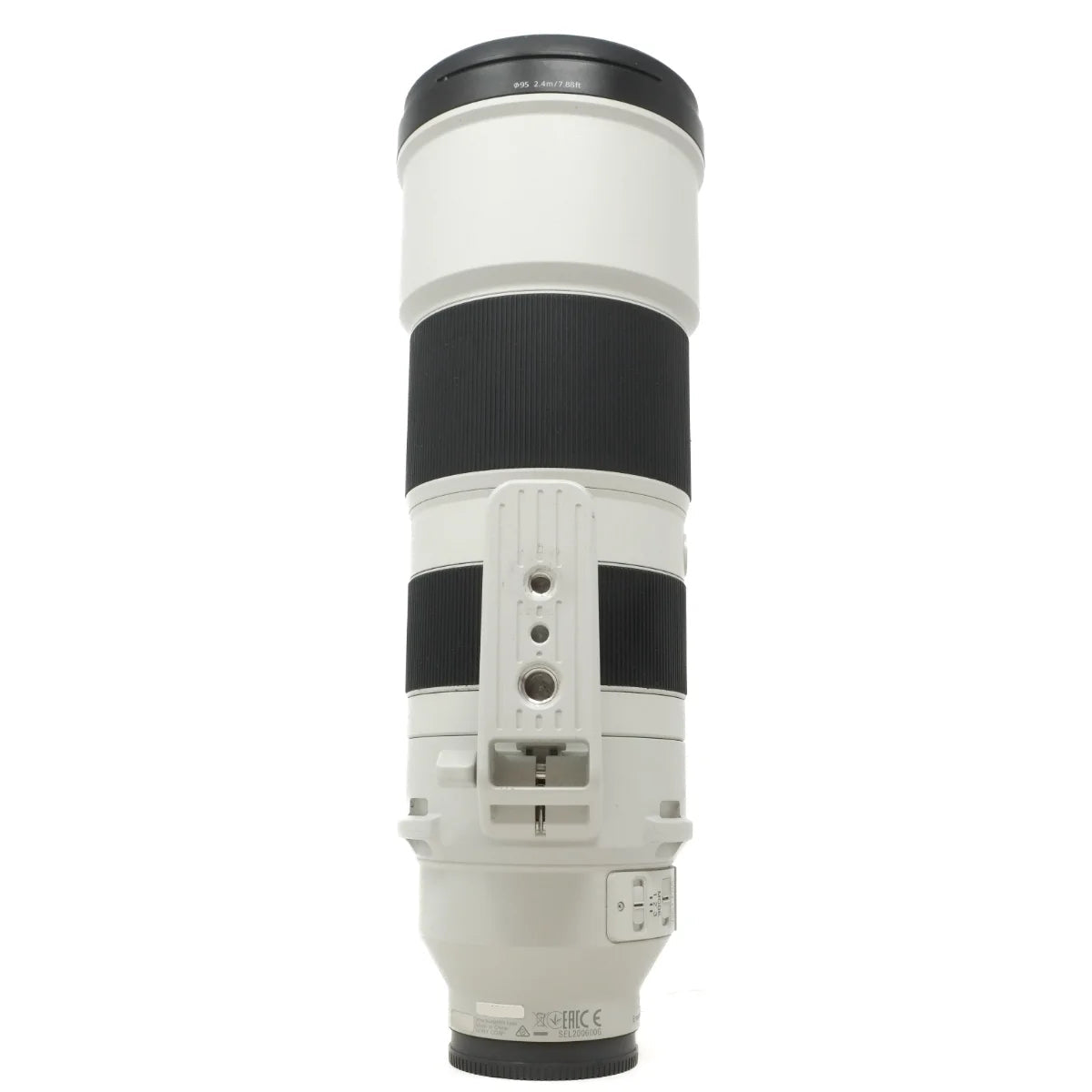 Used Sony FE 200-600mm F5.6-6.3G OSS Lens - side angle