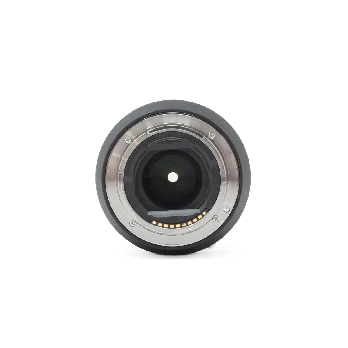 Used Sony FE 24mm f1.4 GM lens back angle