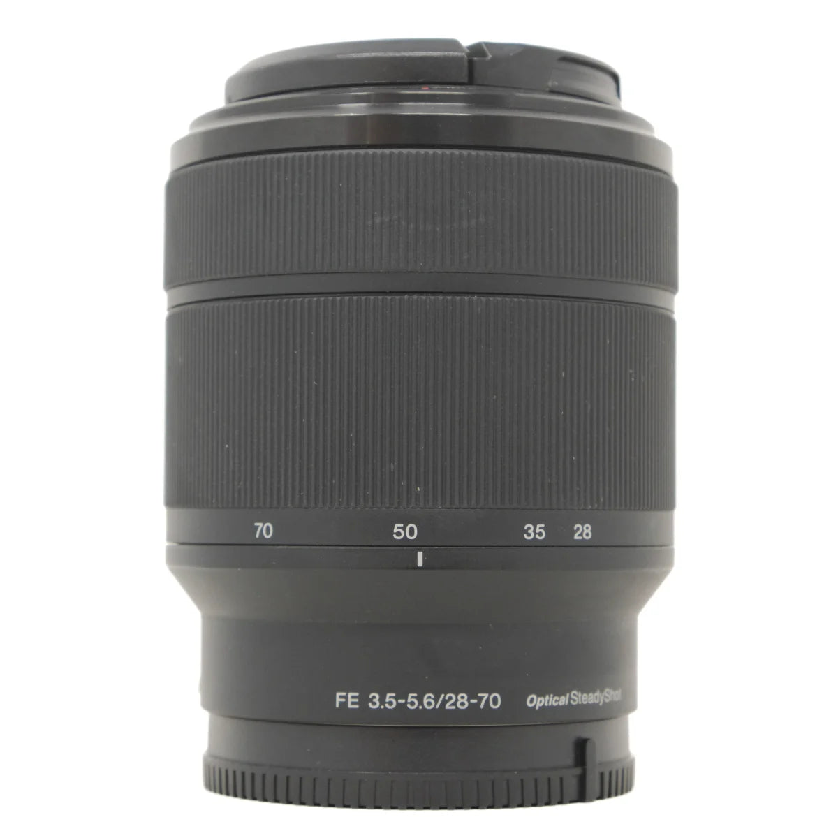 Used Sony FE 28-70mm F3.5-5.6 OSS lens - front angle