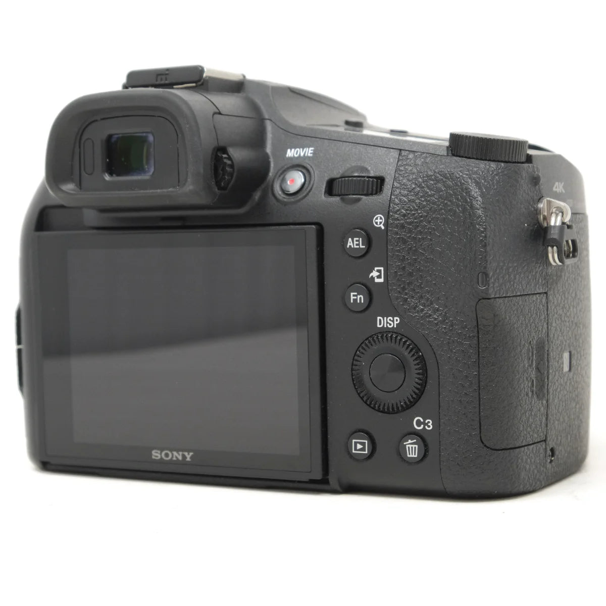 Used Sony RX10 Mark IV Bridge camera - back angle
