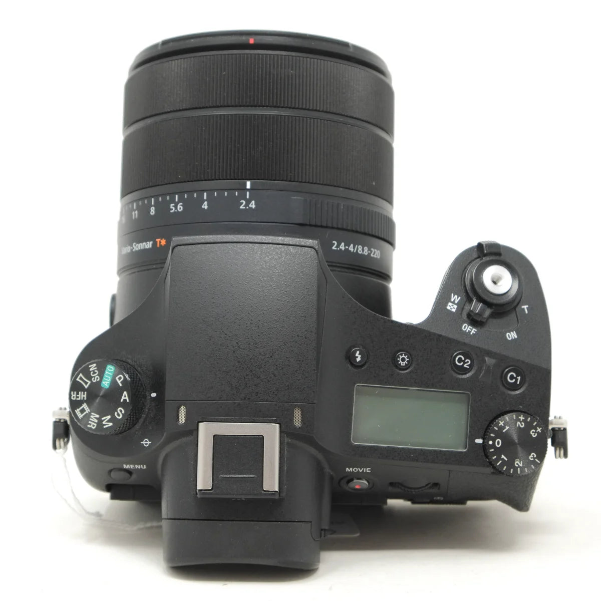 Used Sony RX10 Mark IV Bridge camera - top angle