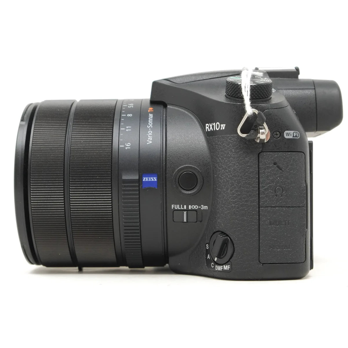 Used Sony RX10 Mark IV Bridge camera - side angle