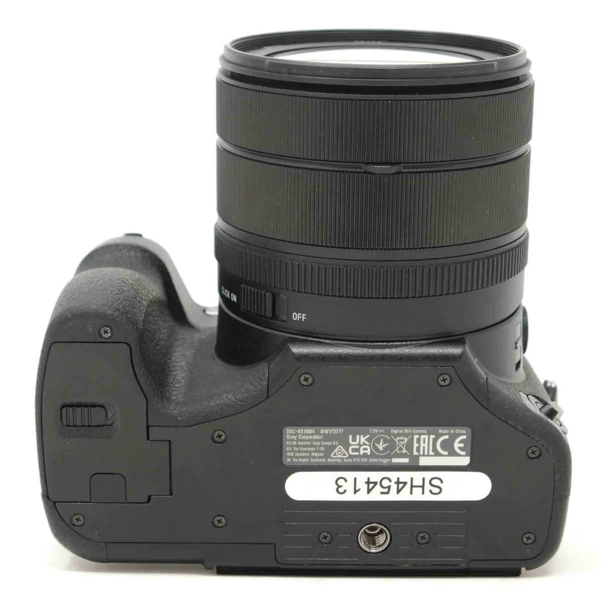 Used Sony RX10 Mark IV Bridge camera - bottom angle