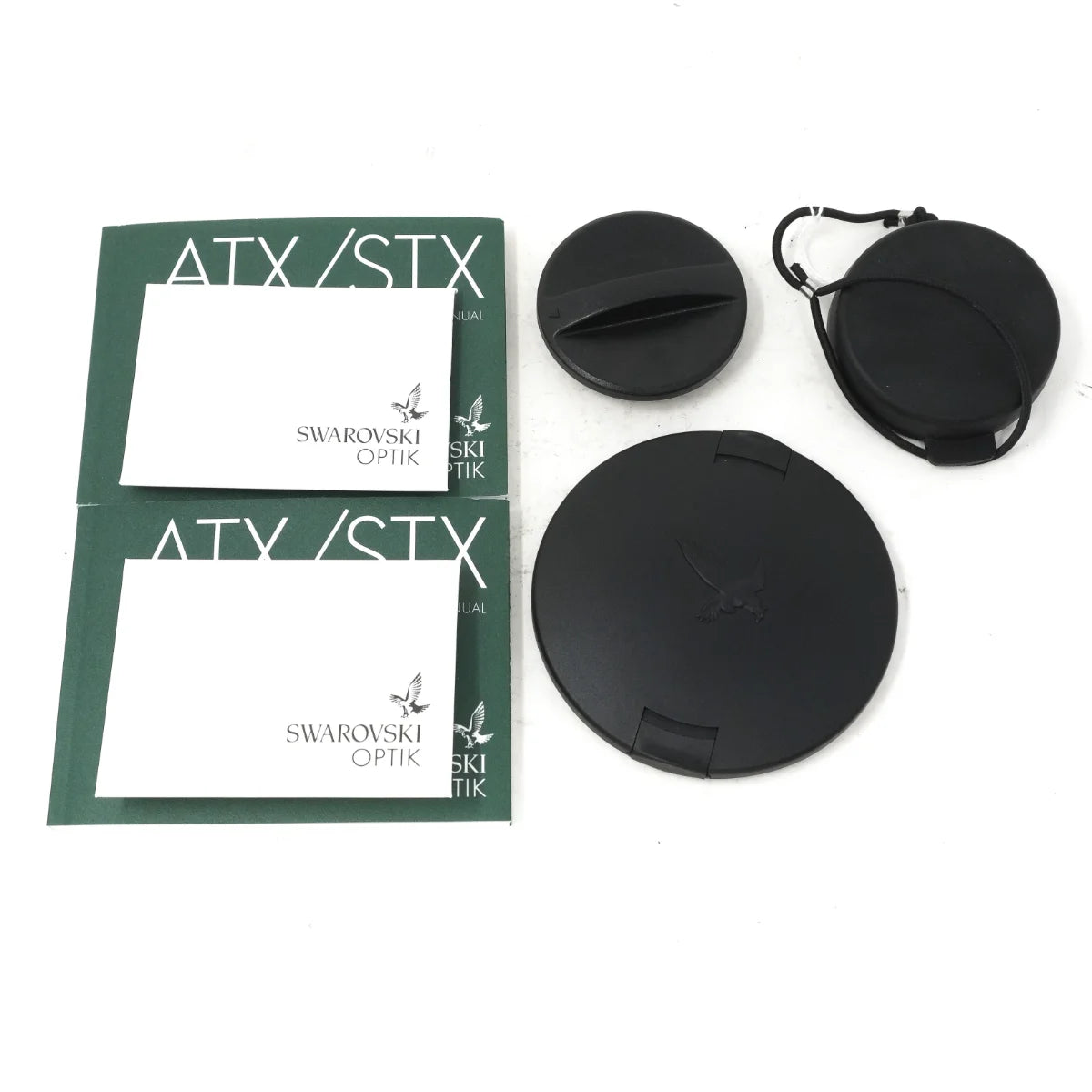 Used Swarovski ATX 25-60X 85 angled Scope - instructions and caps