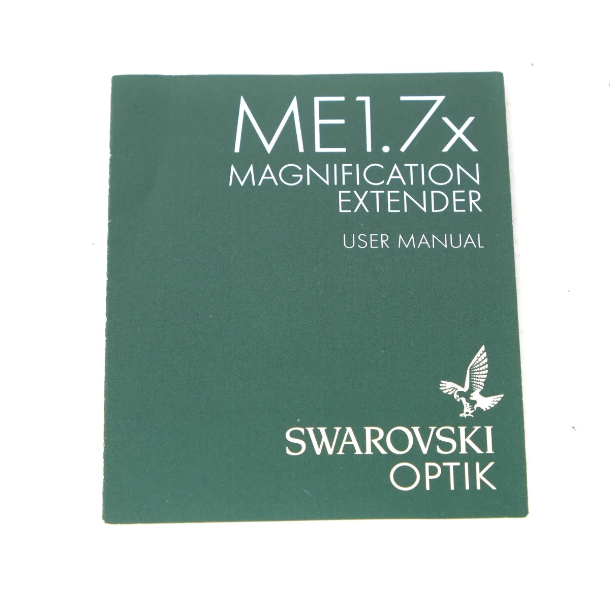 Used Swarovski ME 1.7X Magnification Extender - instructions