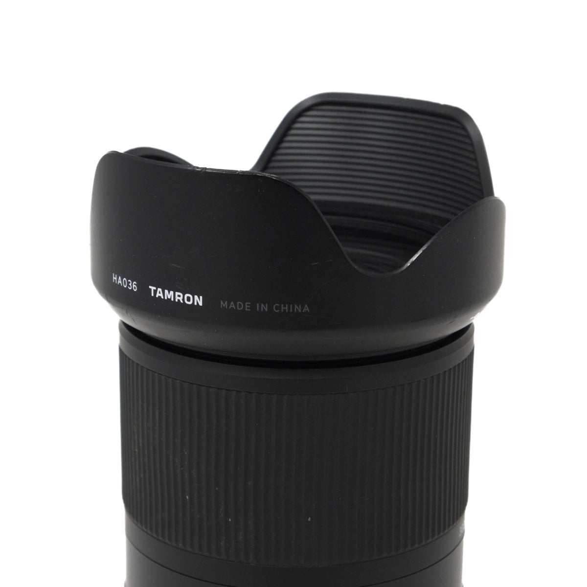 Used Tamron 18-300mm f3.5-6.3 Di III-A VC VXD Lens for Fujifilm X - Lens hood