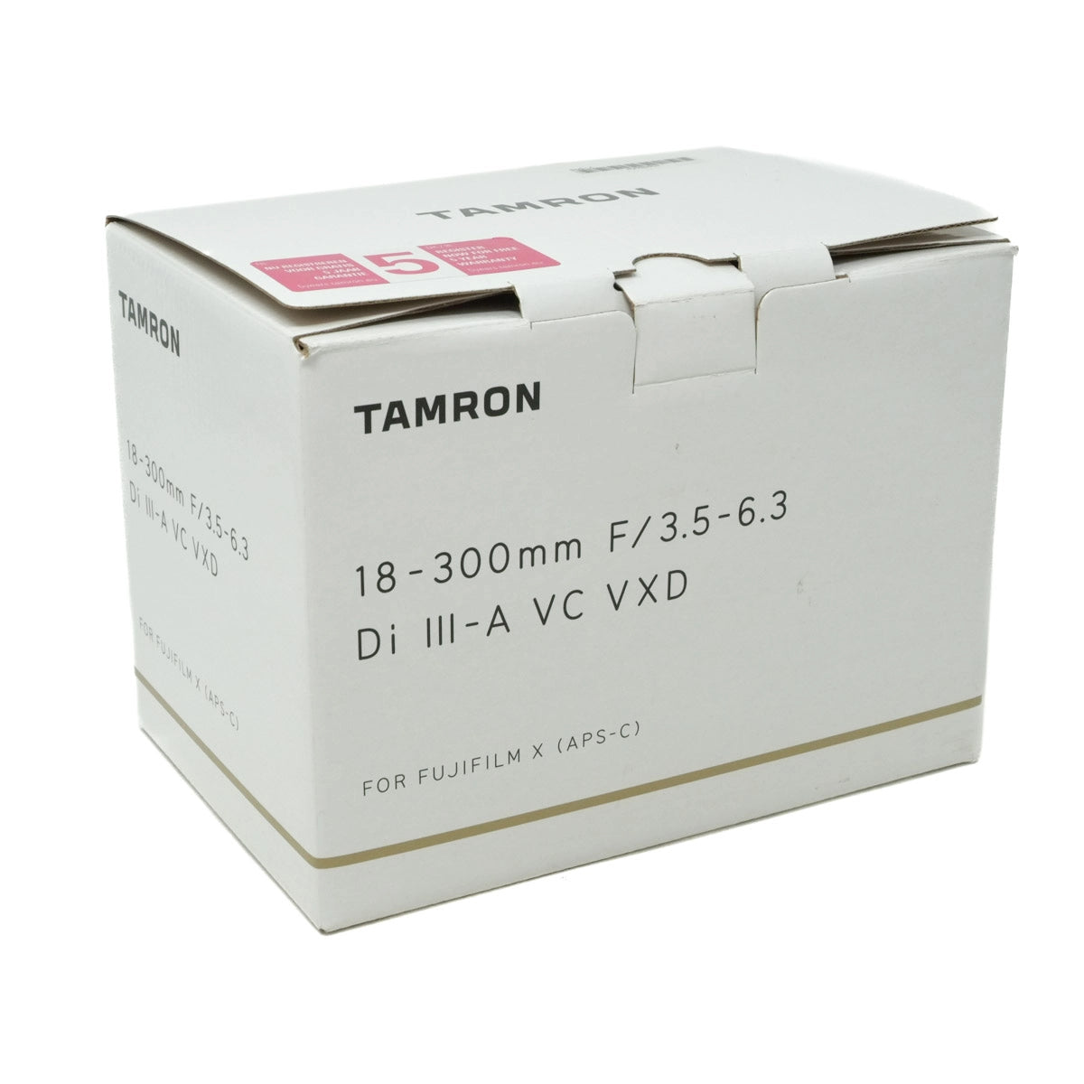 Used Tamron 18-300mm f3.5-6.3 Di III-A VC VXD Lens for Fujifilm X - Original box