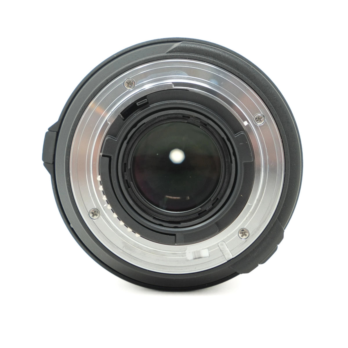 Camera lens on a white background
