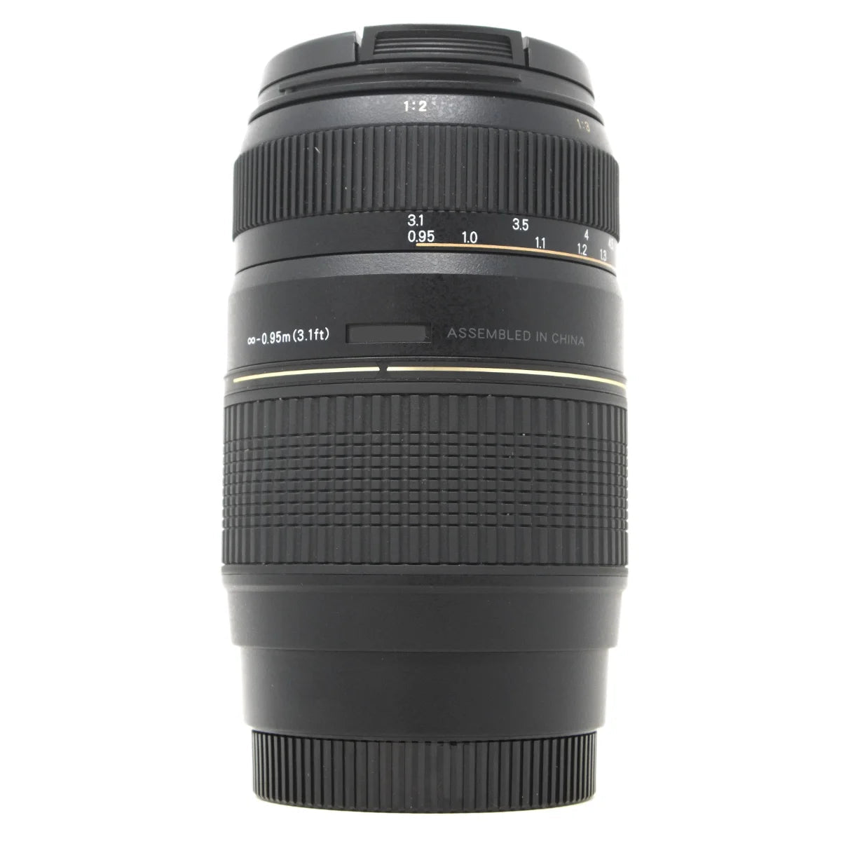 Used Tamron AF 70-300mm F4-5.6 Tele macro Lens in Canon EF Mount - side angle