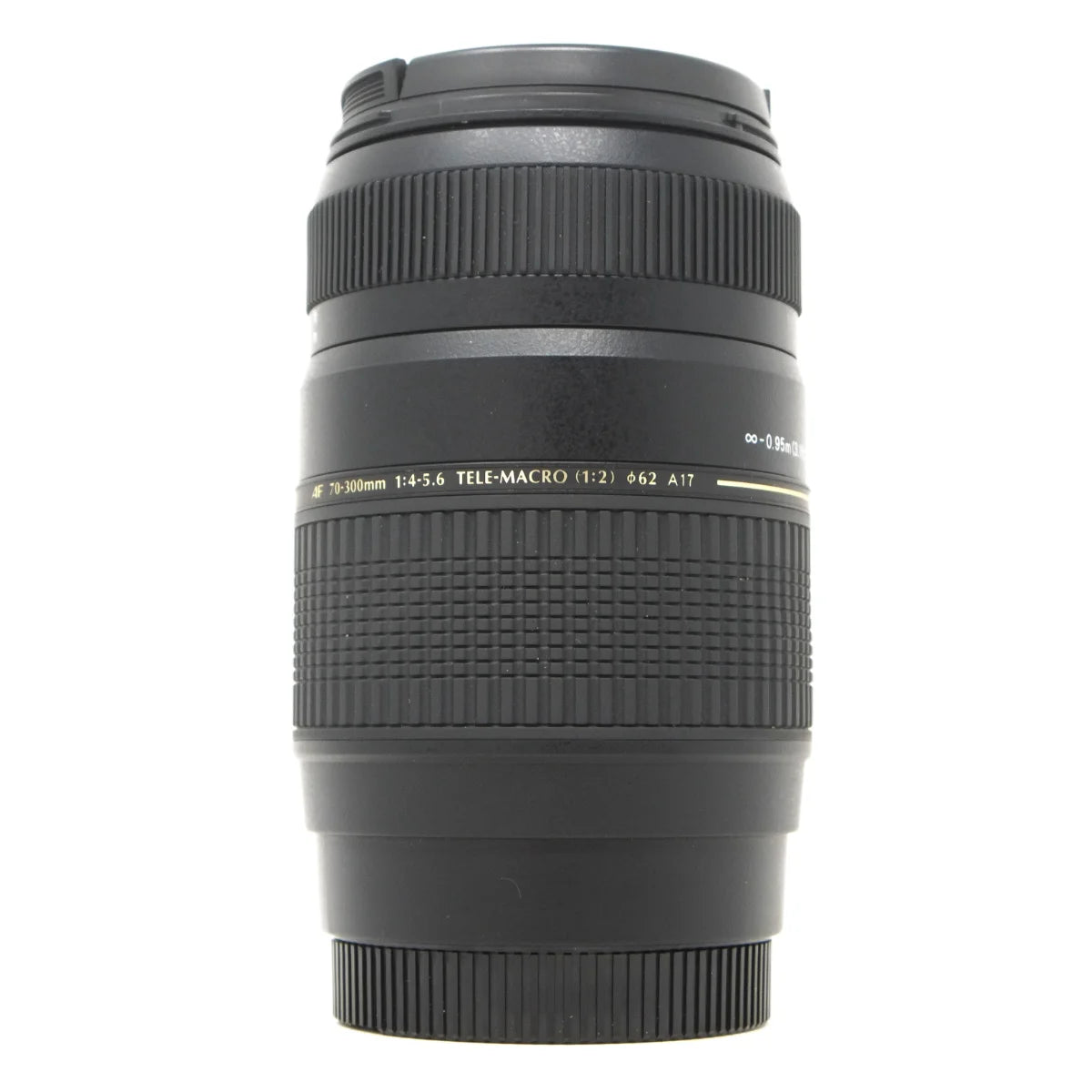 Used Tamron AF 70-300mm F4-5.6 Tele macro Lens in Canon EF Mount - side angle
