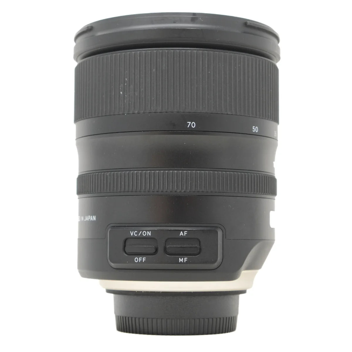 Used Tamron SP 24-70mm F2.8 Di VC USD G2 Lens in Nikon F Mount - side angle