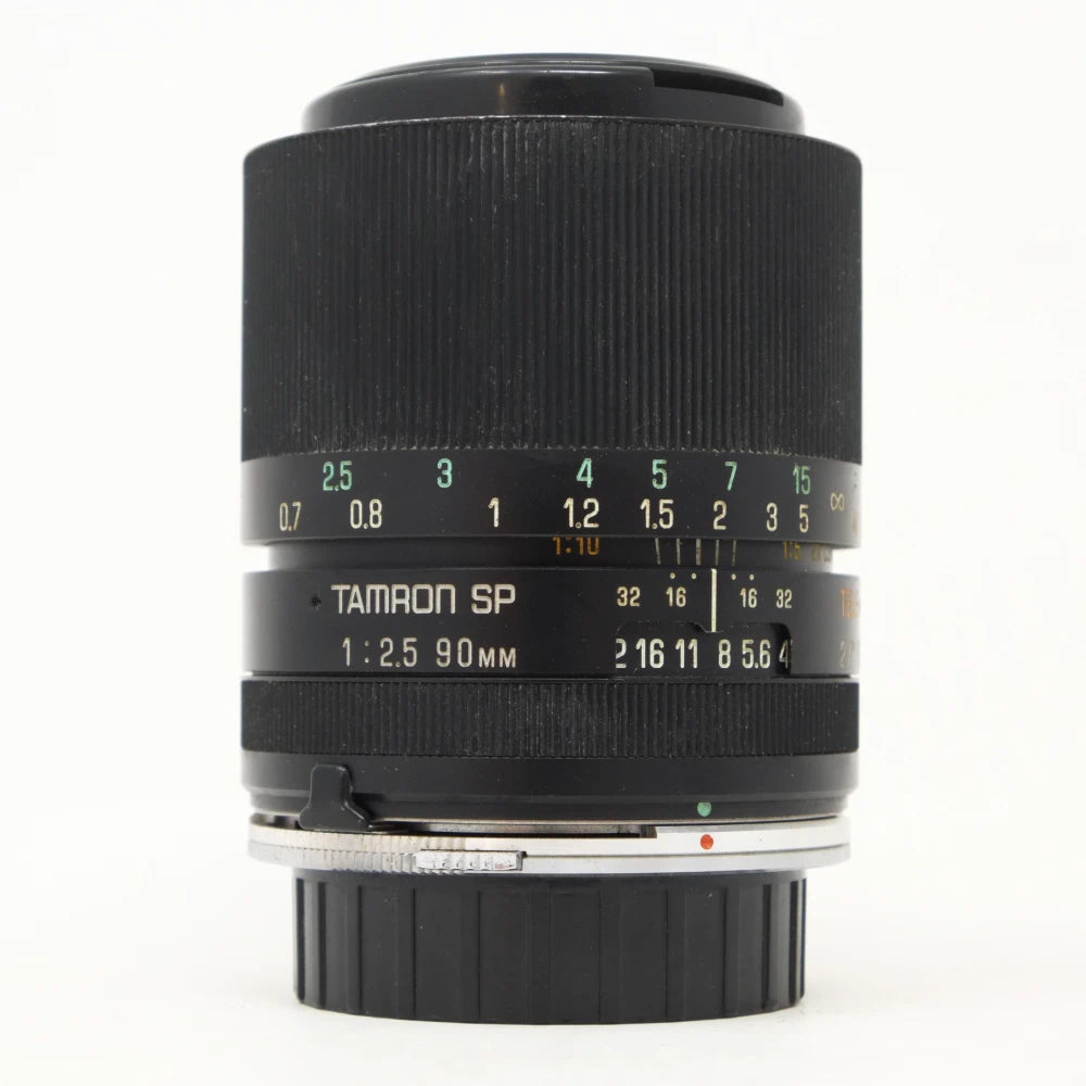 Used Tamron SP 90mm F2.5 Macro Manual lens fitted with Olympus OM mount (SH45575)