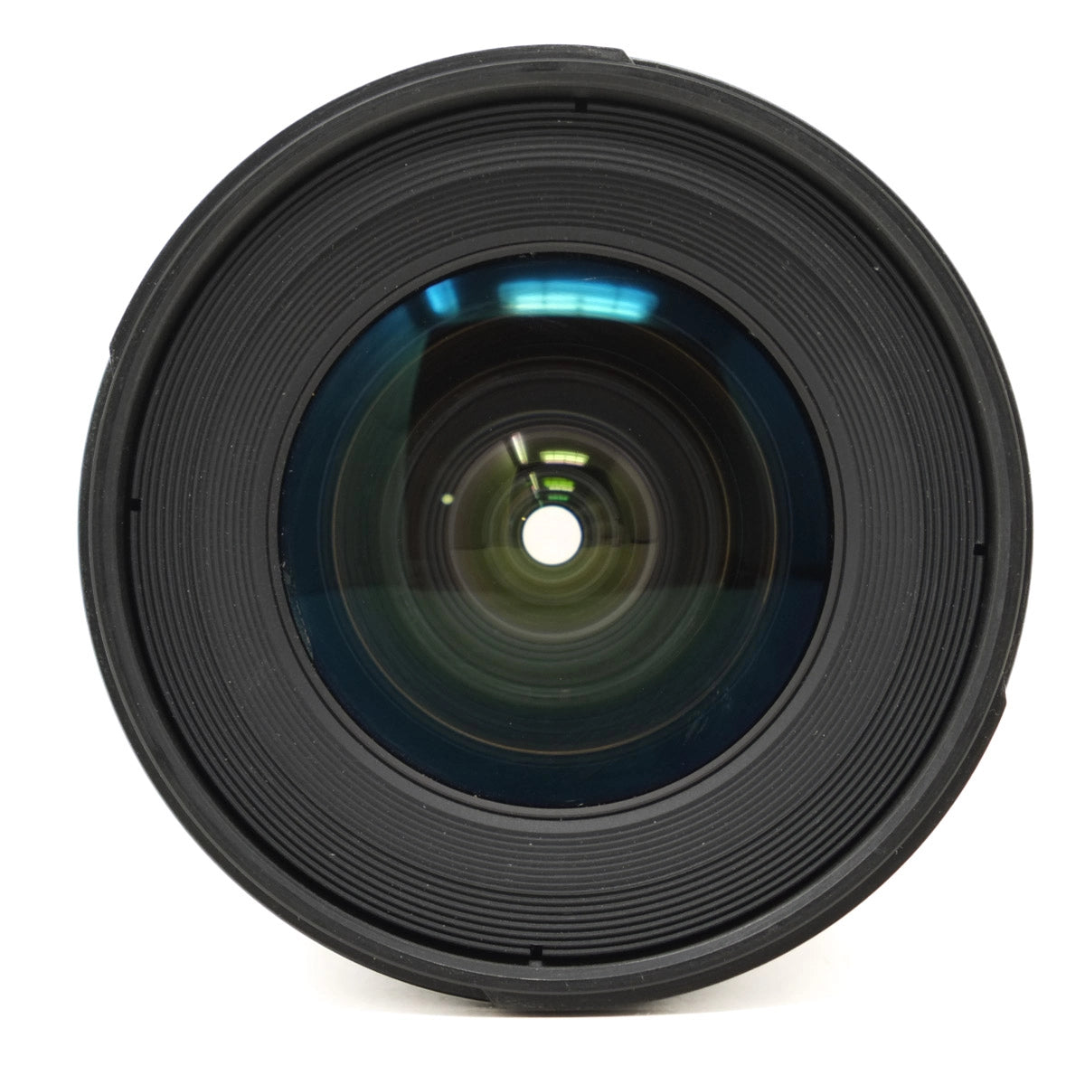 Camera lens on a white background