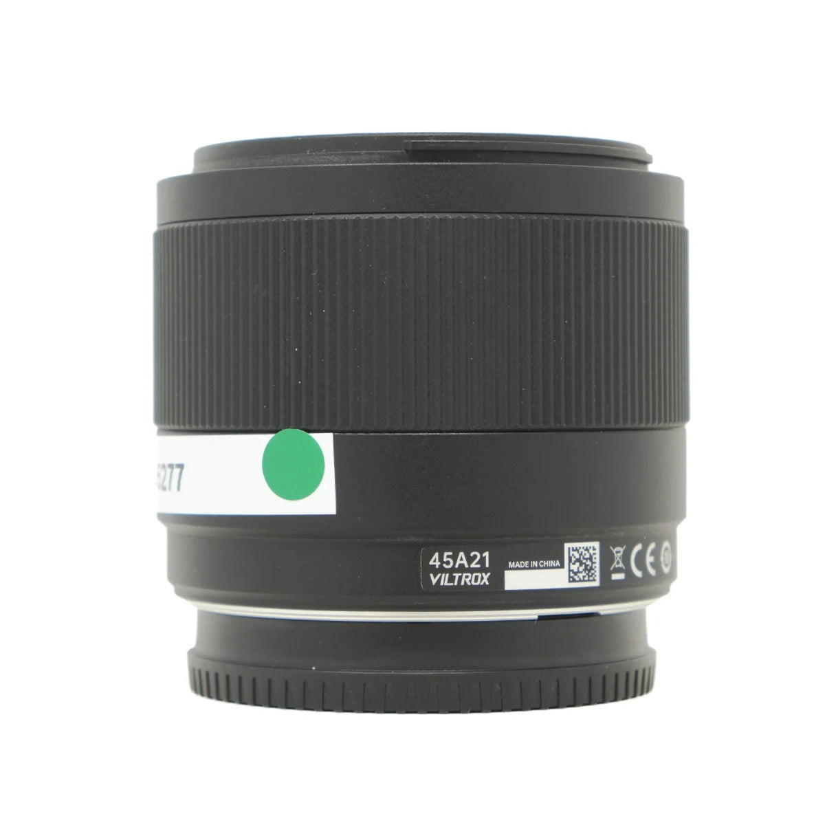 Used Viltrox AF 35mm F1.7 Lens in Fuji X Mount - side angle