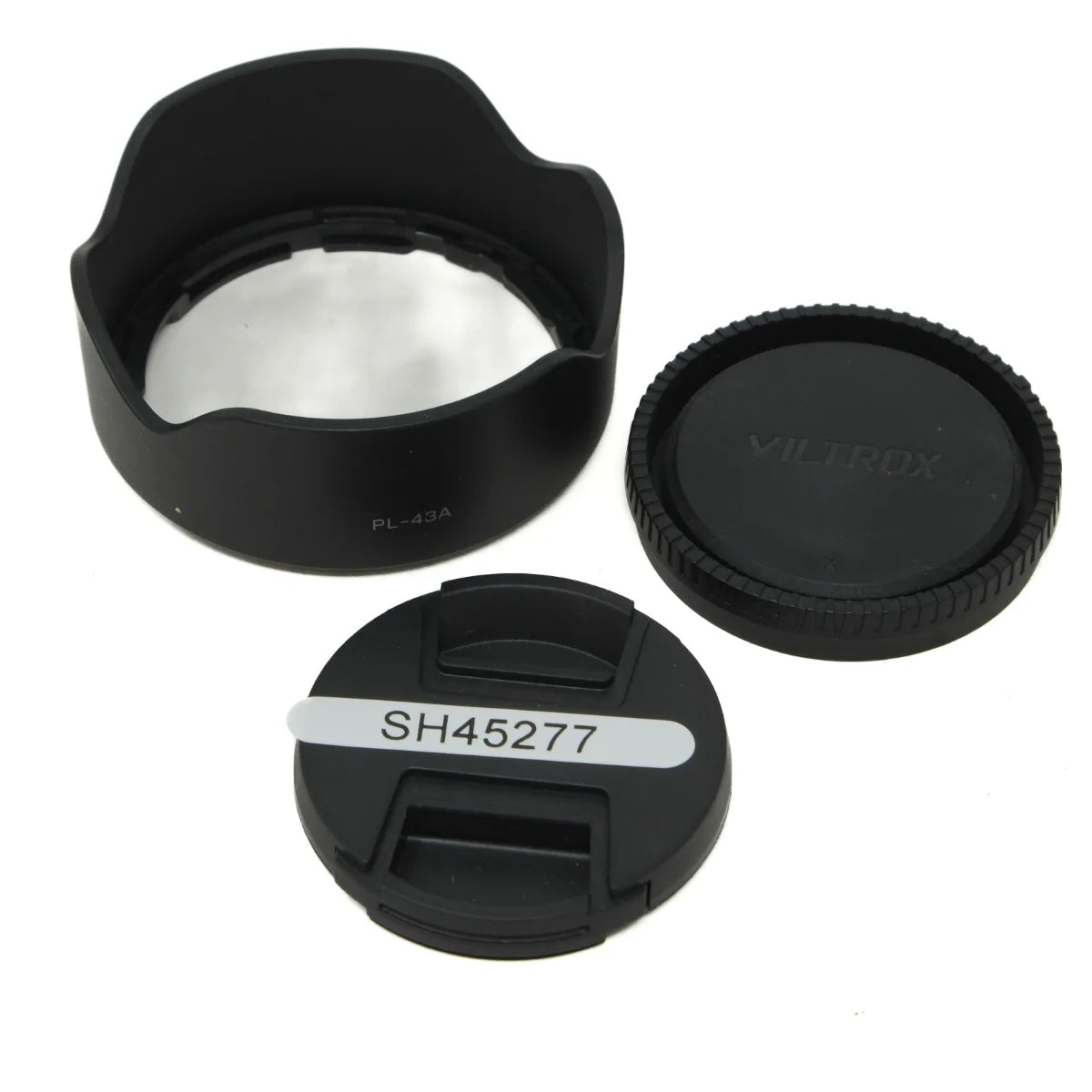 Used Viltrox AF 35mm F1.7 Lens in Fuji X Mount - lens hood and caps