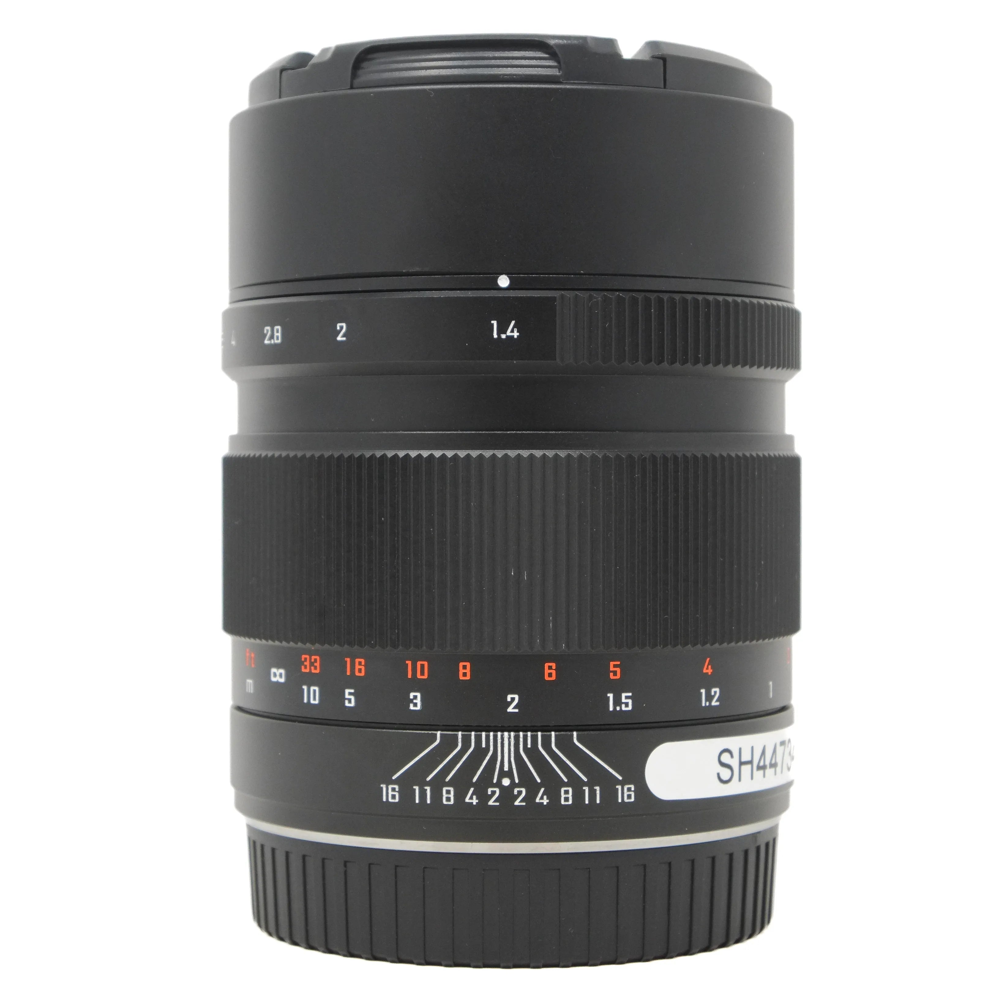 Used Zhongyi Speedmaster 65mm F1.4 Fujifilm GFX Mount - front angle