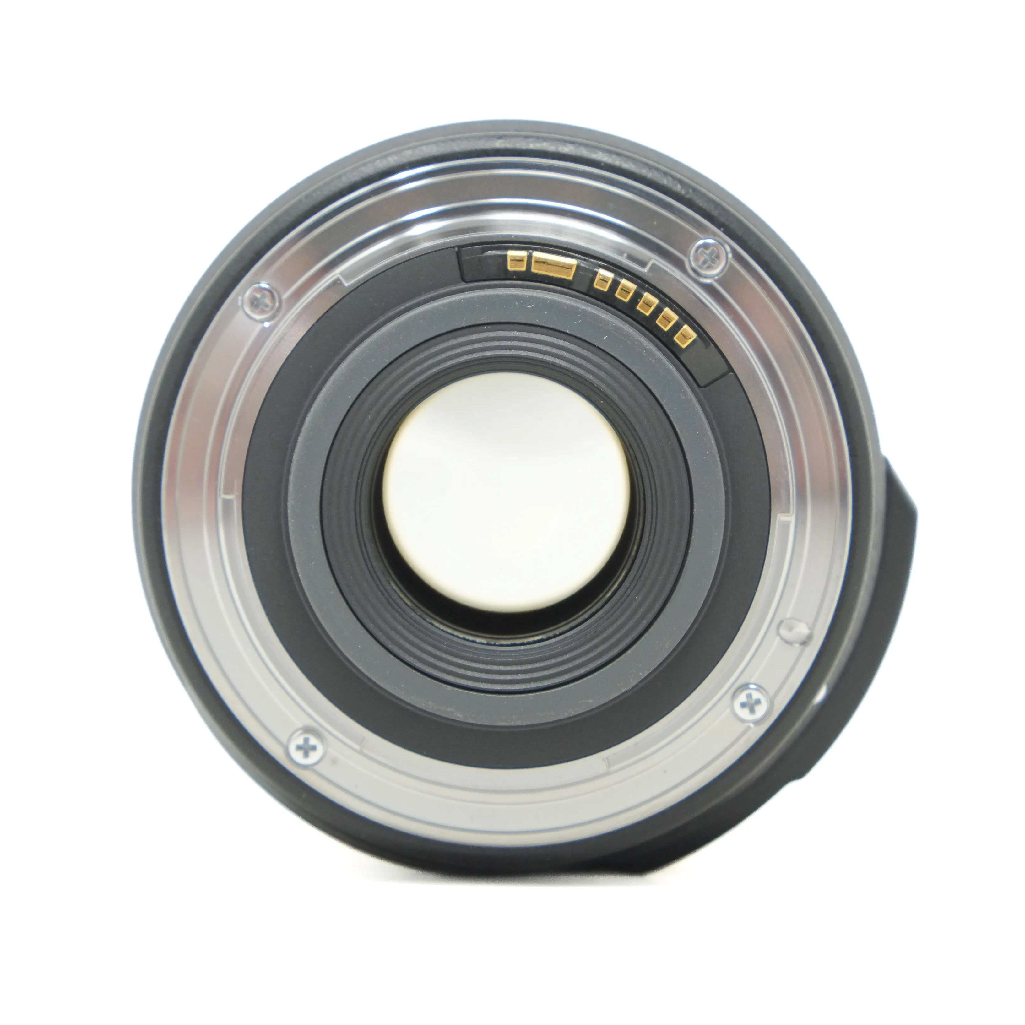 Camera lens on a white background