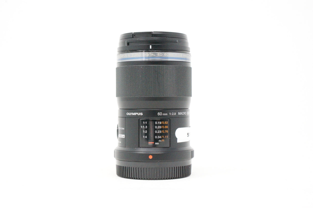 Used Olympus M.Zuiko Digital ED 60mm F2.8 Macro lens (SH40538)