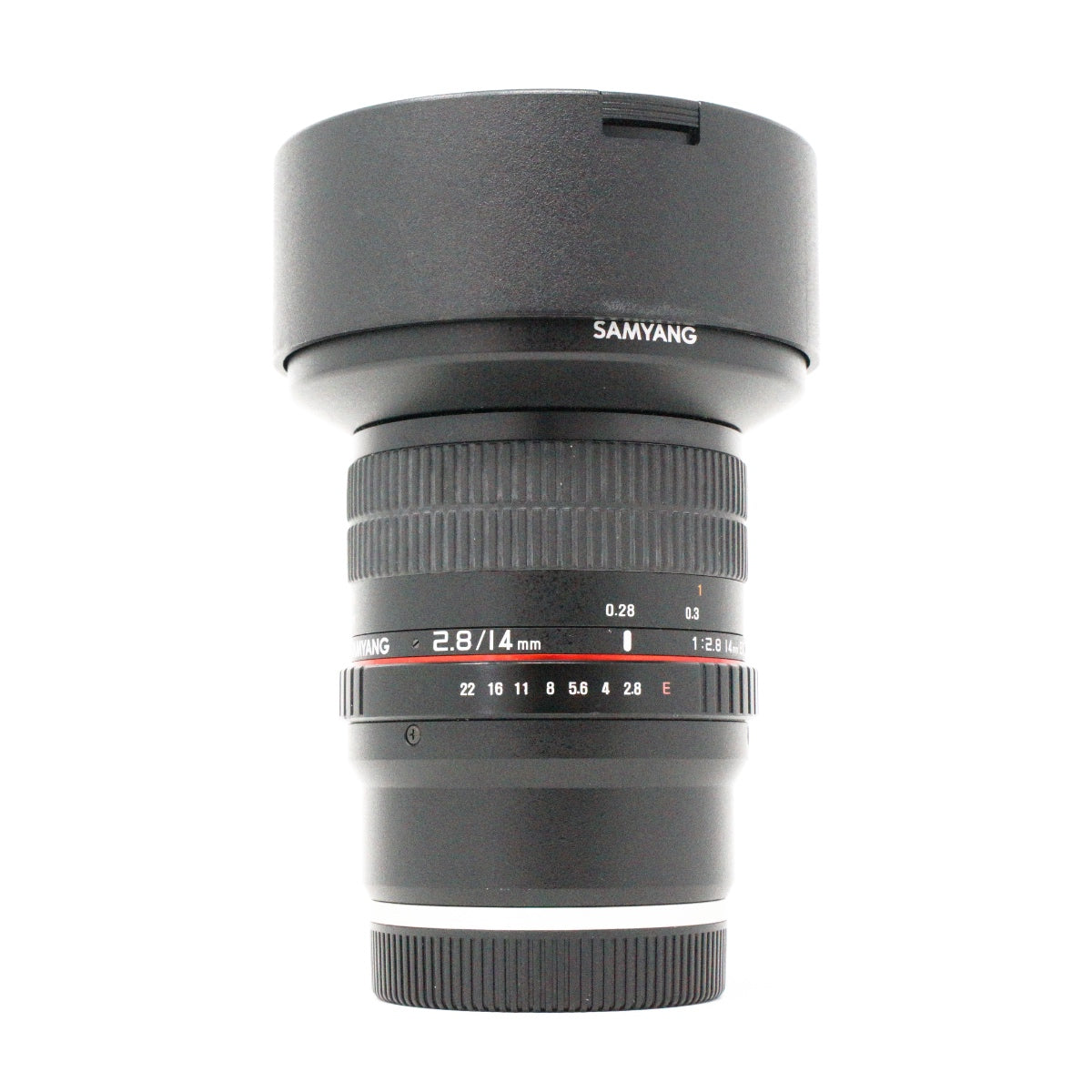 Used Samyang 14mm F2.8 ED AS IF UMC Ultra wide lens for Sony E-Mount