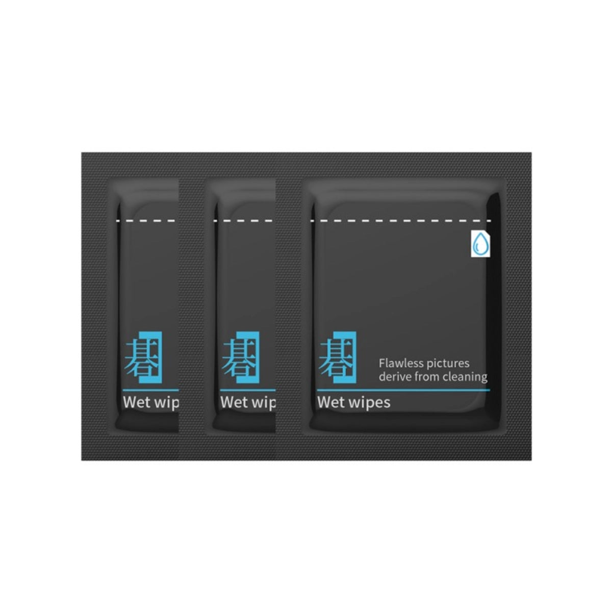 VSGO Anti bacteria screen cleaning wipes kit front angle