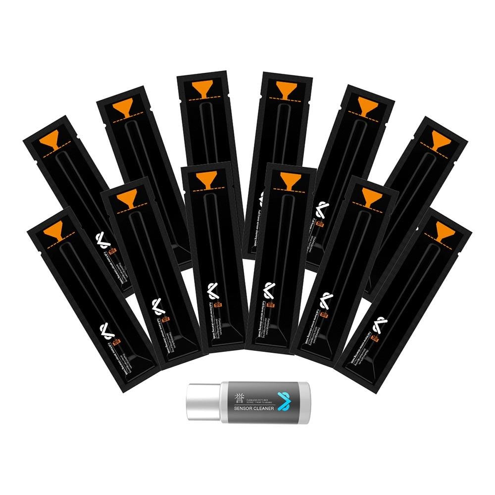 VSGO Full-Frame Sensor Cleaning Rod Kit angle of contents