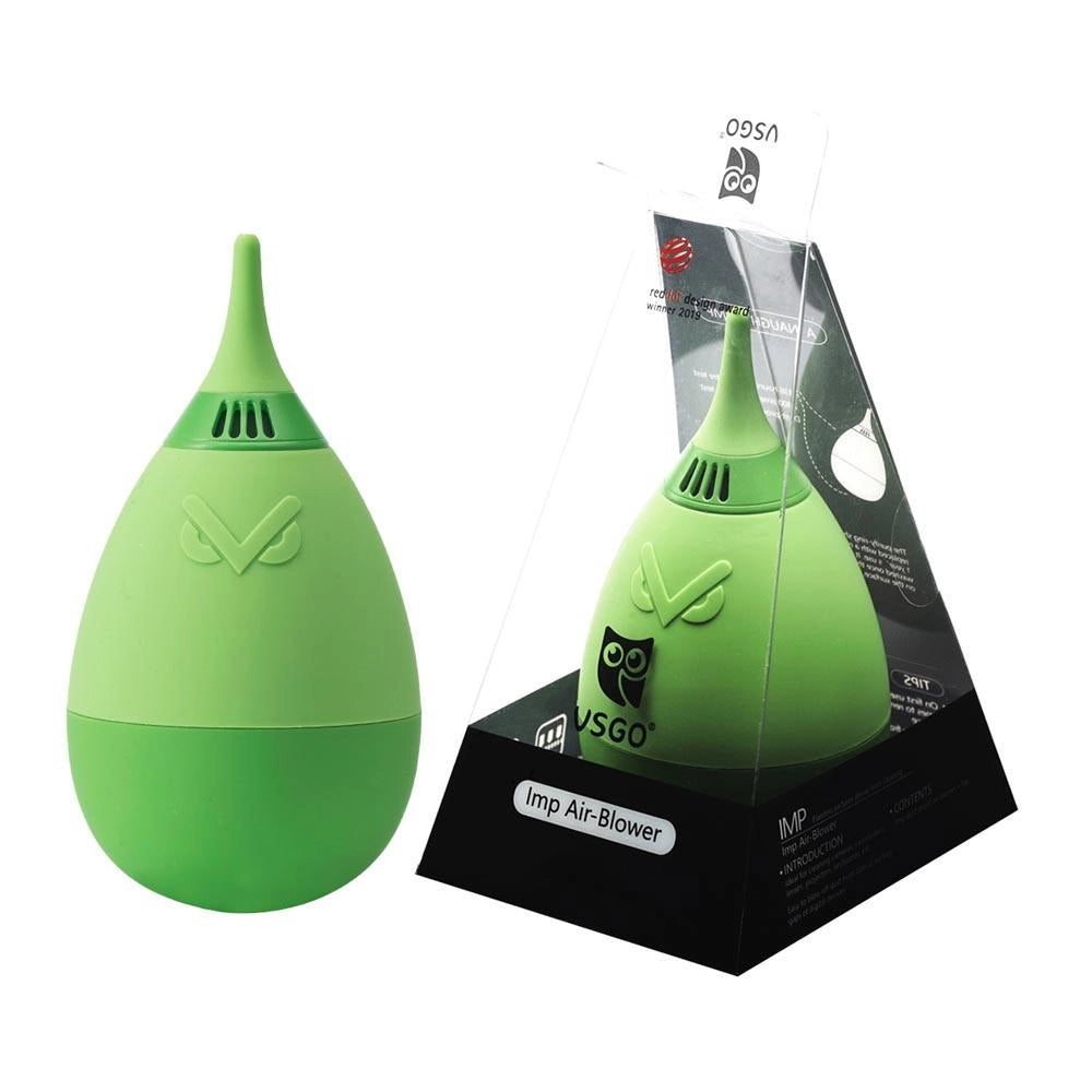 VSGO Imp Air Blower (Green) front angle of box