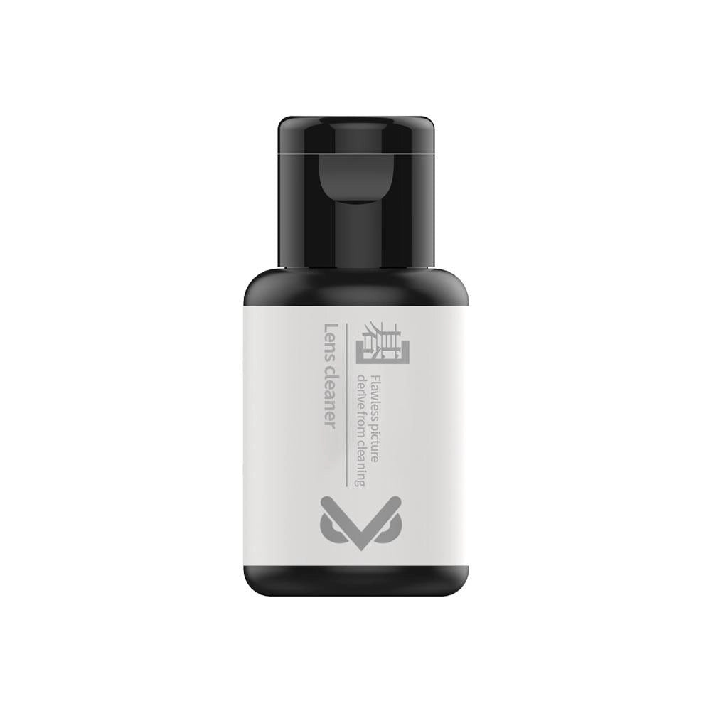 VSGO Lens Cleaning Kit front angle of lens cleaning solution