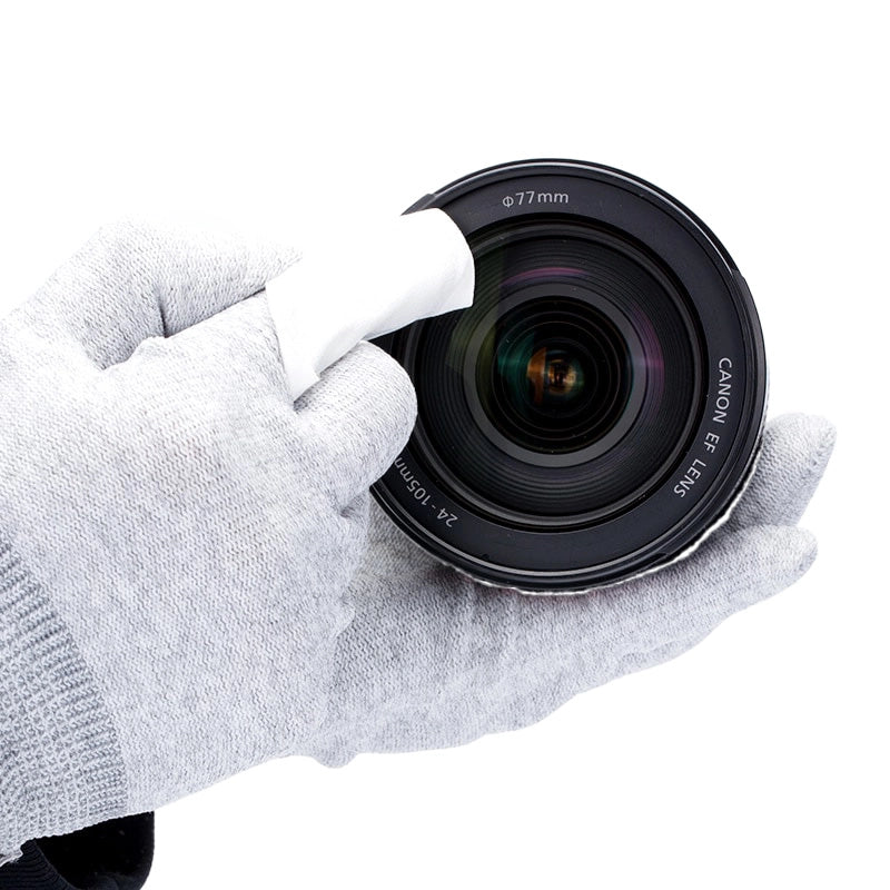 VSGO Microfiber Lens Cleaning Cloth 20 pcs set front angle