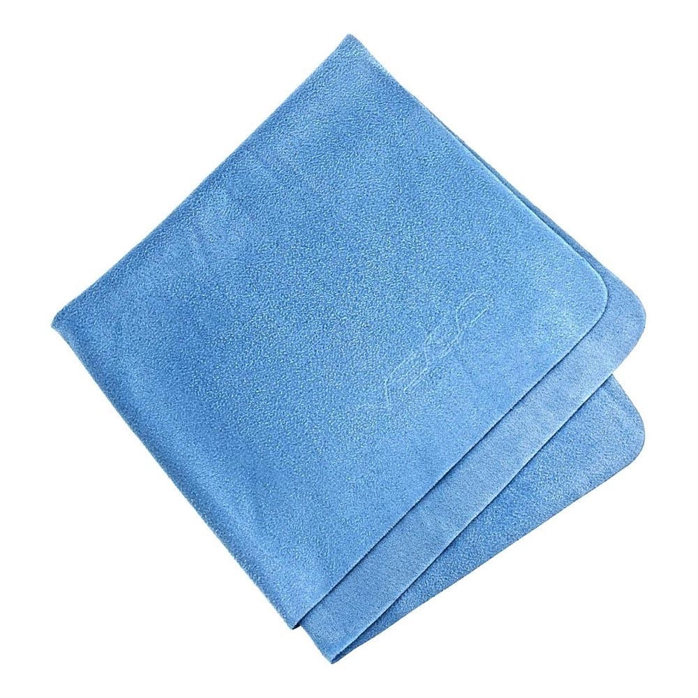 VSGO Optical cleaning kit travel edition-Blue close up of lens cloth