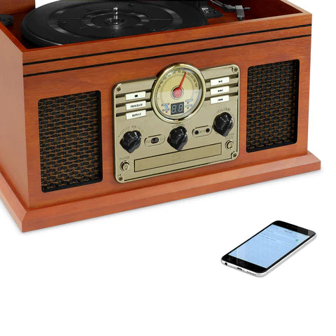 Victrola Nostalgic 6-in-1 Bluetooth Turntable Music Centre