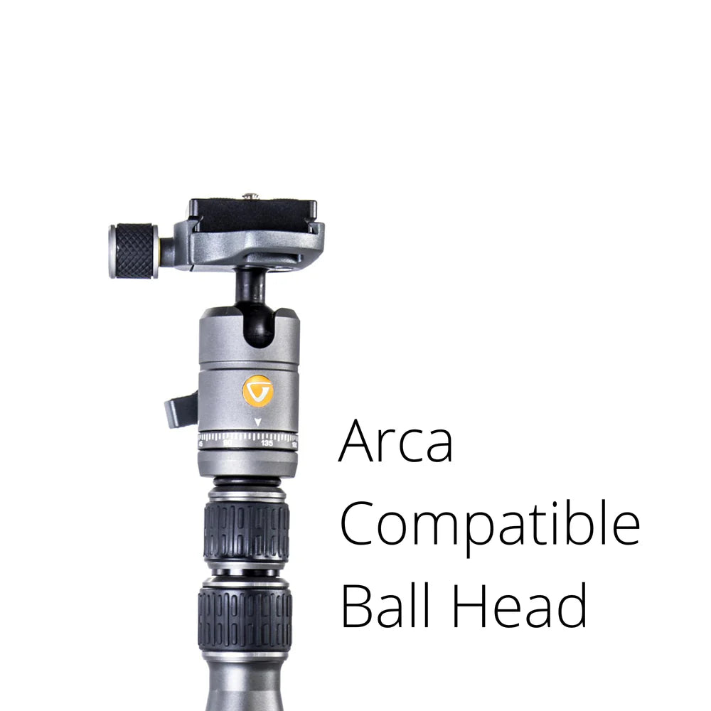 Vanguard VEO 3GO 204AB Aluminium Travel Tripod with Monopod Leg